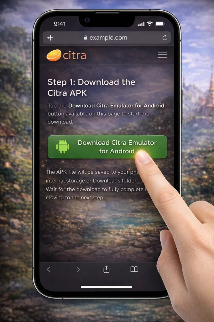 Download the Citra APK