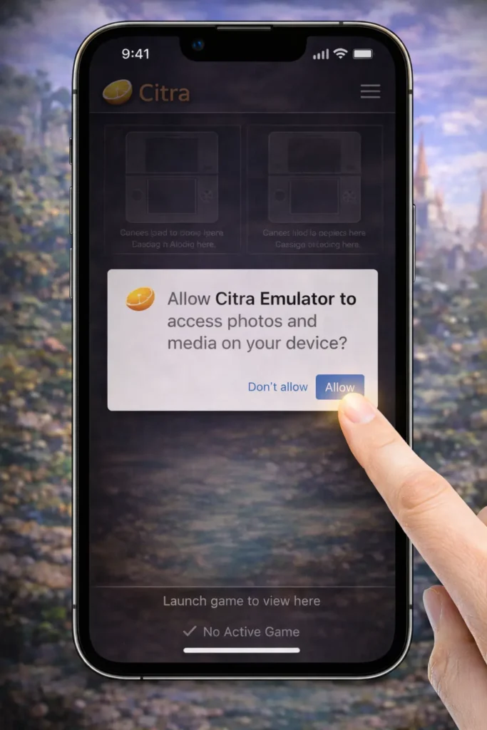 Launch Citra Emulator