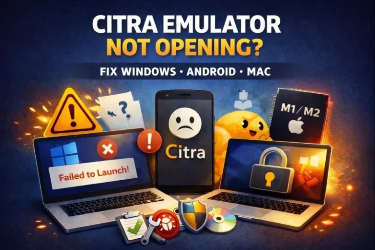 Citra Emulator Not Opening