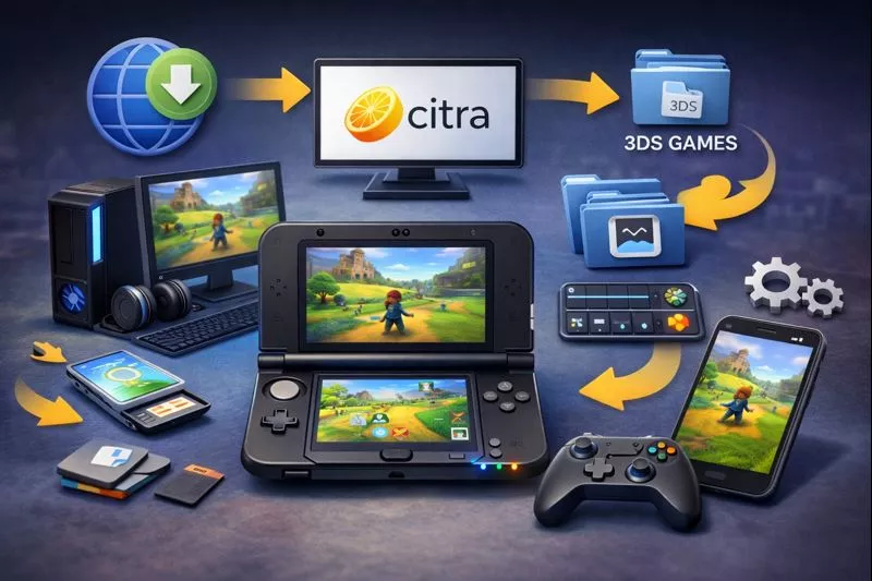 How to Set Up Citra Emulator