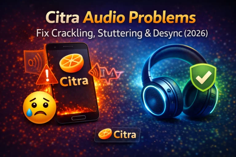 Citra Audio Problems - Fix Crackling