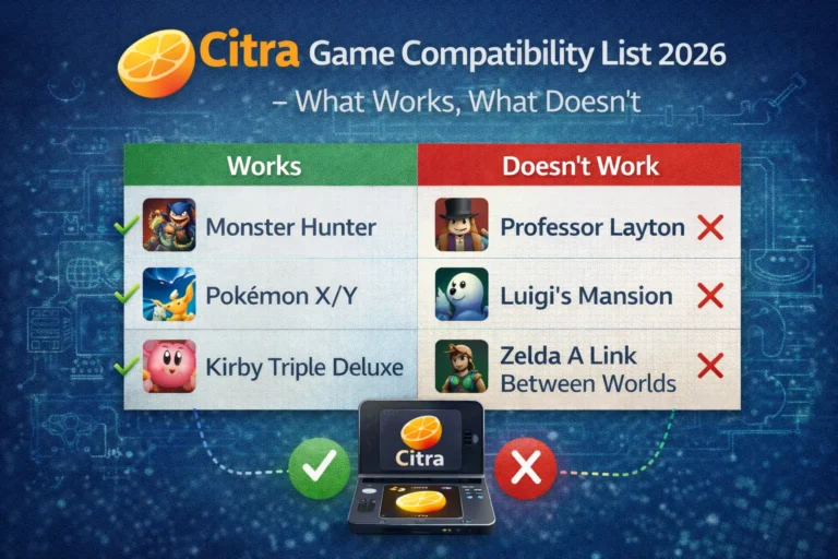 Citra Game Compatibility List 2026