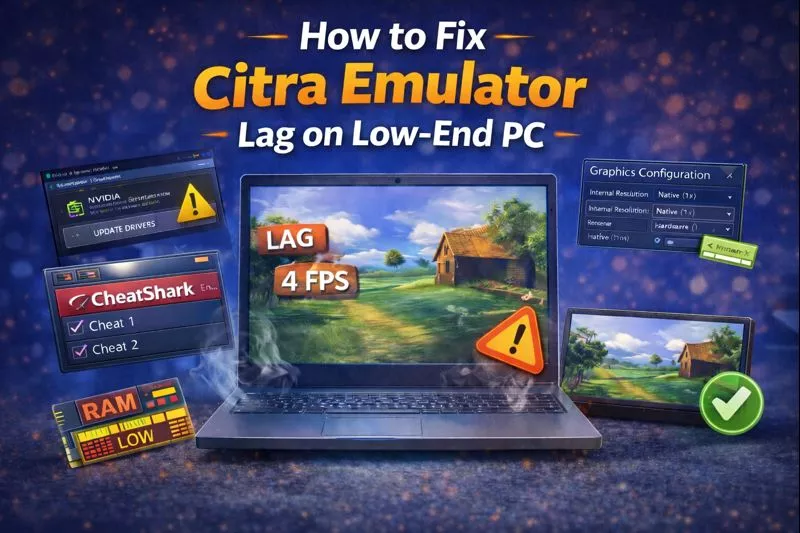 How to Fix Citra Emulator Lag on Low-End PC