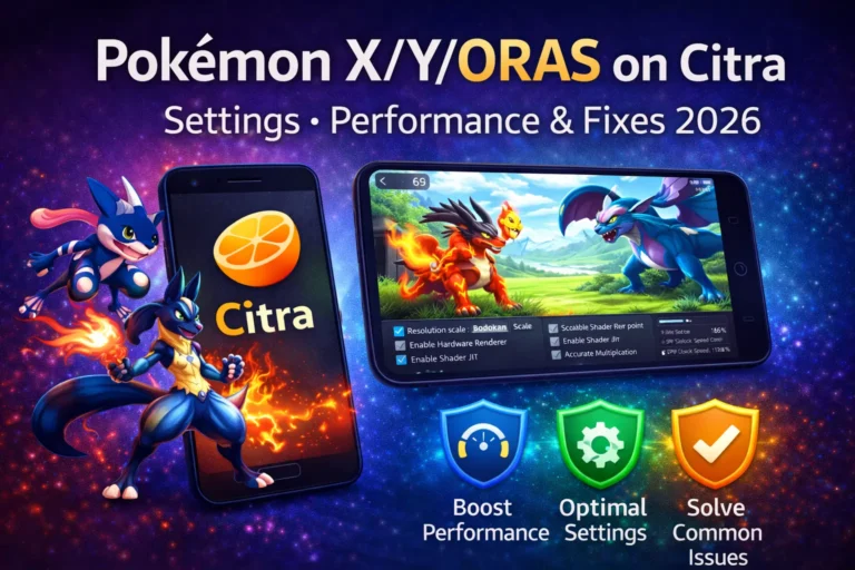 Pokemon XYORAS on Citra - Settings, Performance & Fixes (2026)