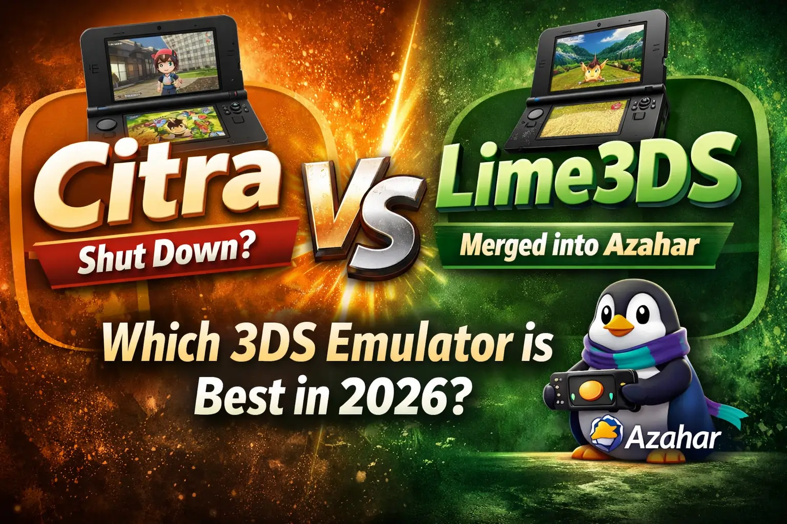 Citra vs Lime3DS Which 3DS Emulator Is Better in 2026