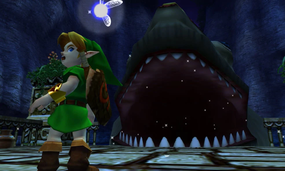 Ocarina of Time 3D gameplay on Nintendo 3DS